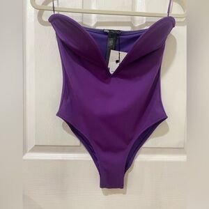 Zara Purple Swim/Bodysuit